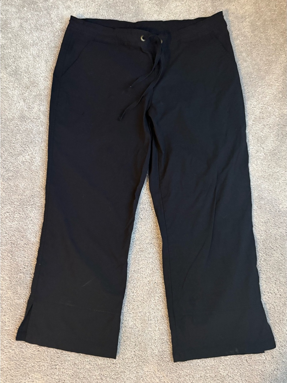 PrAna Black Crop Pants Size S